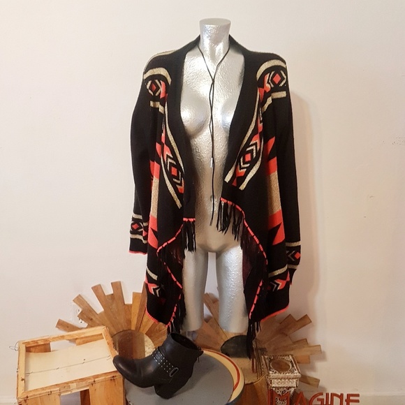 Elan Sweater Cardigan Aztec - Picture 2 of 5